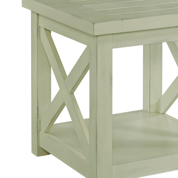 Sand & Stable??? Lana Off White End Table with Storage & Reviews | Wayfair